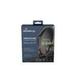 MediaRange Wireless Stereo headset with microphone & ENC, 400mAh battery, black (MROS307)