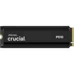 Crucial P510 Gen5 2280 2TB NVMe PCIe M.2 SSD mit Heatsink (CT2000P510SSD5) (CRUCT2000P510SSD5)