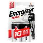 Energizer Max LR14/C alkaline battery (blister) - 2 pieces (ENE20387)