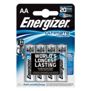 Energizer L91 Ultimate Lithium R6 AA photo Lithium battery (ENE3539)