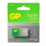GP Super Alkaline G-TECH 6LR61/9V Alkaline Battery (GPB20309)