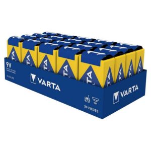Varta Industrial PRO 6LR61/9V 4022 (tray) 20x Alkaline Battery  (VART12033)