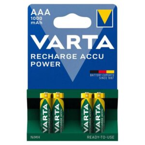 Varta Ready2use R03 AAA Ni-MH rechargeable Batteries 1000 mAh (VART11680)