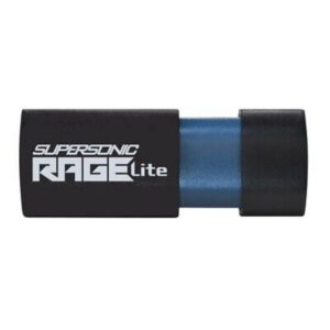 Patriot Supersonic Rage Lite 32 GB Black/Blue USB-A 3.2 Gen 1 (PEF32GRLB32U) (PATRPEF32GRLB32U)