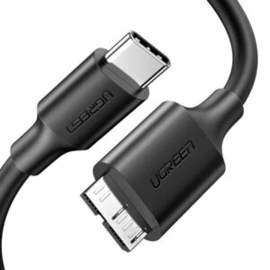 Ugreen Micro-B USB 3.0 - USB-C cable 1m black (20103) (UGR20103)