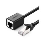 Ugreen Cat 6 FTP Ethernet RJ45 Extension Male/Female PatchCords with Shielding 1m black (11279) (UGR11279)