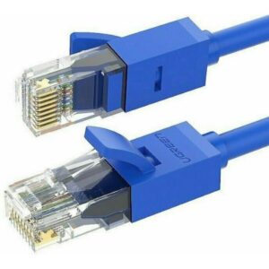 Ugreen Ethernet RJ45 Rounded Network Cable Cat.6 UTP 1m Blue (11204) (UGR11204)