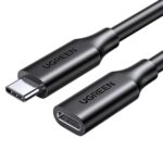 Ugreen Cable Nickel Plating USB Type C 3.1 Gen2 Male to Female 1m Black (10387) (UGR10387)