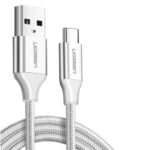 Ugreen Nickel-plated USB-C cable QC3.0 1.5m white (60132) (UGR60132)
