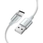 Ugreen Nickel-plated USB-C cable QC3.0 1m white (60131) (UGR60131)
