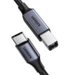 Ugreen USB-C to USB-B 2.0 cable for printer US370 2m black (45106) (UGR45106)