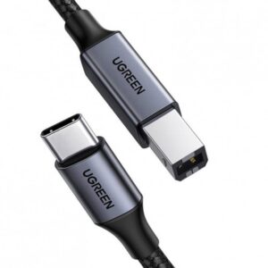 Ugreen USB-C to USB-B 2.0 cable for printer US370 2m black (45106) (UGR45106)