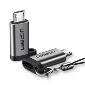 Ugreen USB-C to Micro USB Adapter US282 gray (50590) (UGR50590)