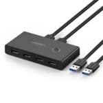Ugreen Sharing Switch Box 30768B USB 3.0 black (30768B) (UGR30768B)