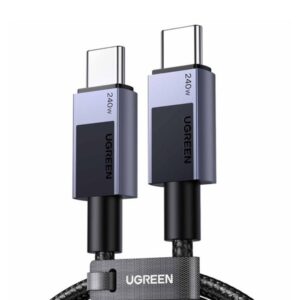 Ugreen L513 Καλώδιο USB-C σε USB-C Power Delivery PD 240W 1m 480Mbps Star Gray (45067) (UGR45067)