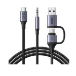 Ugreen Κάρτα ήχου CM772 USB-C σε 3 5 mm + USB-C/A (45009) (UGR45009)