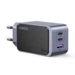 Ugreen Nexode Air 65W wall charger USB + 2x USB-C gray (35042) (UGR35042)