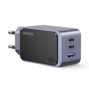 Ugreen Nexode Air 65W wall charger USB + 2x USB-C gray (35042) (UGR35042)
