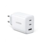 Ugreen Wall charger CD275 2x USB-C 1x USB 65W white (90496B) (UGR90496B)