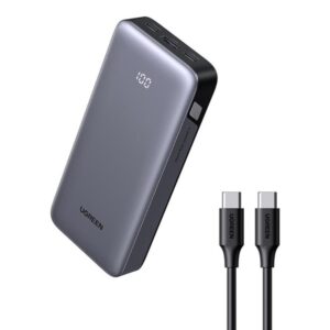 Ugreen Powerbank 20000mAh PB532 USB 2x USB-C 30W γκρι (55989B) (UGR55989B)