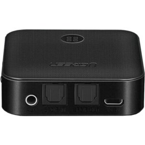 Ugreen Receiver Bluetooth 5.0 3 5 mm AUX aptX black (70158) (UGR70158)