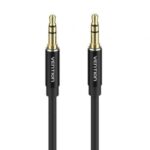 VENTION 3.5mm Male to Male Audio Cable 0.5M Black Aluminum Alloy Type (BAXBD) (VENBAXBD)