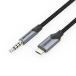 VENTION Micro USB Male to TRRS 3.5mm Male Audio Cable 1.5M Black (BDGBG) (VENBDGBG)