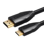VENTION Mini HDMI to HDMI Cable 1M Black (VAA-D02-B100) (VENVAA-D02-B100)