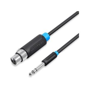 VENTION 6.5mm Male to XLR Female Audio Cable 15M Black (BBEBN) (VENBBEBN)