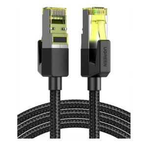 Ugreen F/FTP Cat.7 Ethernet Network Cable 1m Black (80421) (UGR80421)