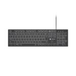 Natec Keyboard Herring Glow Us White Backlight (NKL-2342) (NTCNKL-2342)