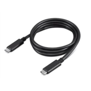 Lenovo Cable USB-C 1m Black (4X90U90619) (LEN4X90U90619)