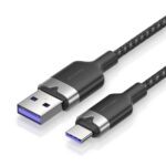 VENTION USB 2.0 A Male to C Male 6A Cable 1.5M Black Flexible PVC Type (CWBBG) (VENCWBBG)