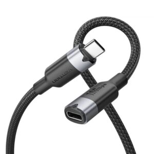 VENTION USB 3.2 Gen2 C Male to C Male 10Gbps Cable 1M Black Aluminum Alloy Type (TRGBF) (VENTRGBF)