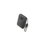 VENTION 10000mAh Power Bank (USB-C + USB-C/USB-C/USB-A) with Built-in USB-C to USB-C Cable 22.5W Black LED Display Universal Type (FKAB0-C-TY) (VENFKAB0-C-TY)
