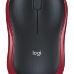 LOGITECH Mouse Wireless M185 Red - Image 2