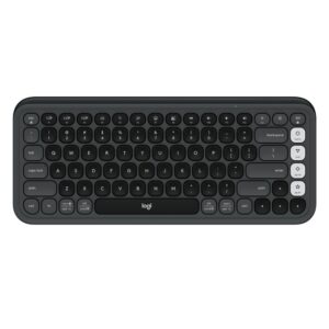 LOGITECH Keyboard Bluetooth POP ICON Keys Graphite