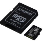 KINGSTON Memory Card MicroSD Canvas Select Plus SDCS2/512GB, Class 10, SD Adapter - Image 2