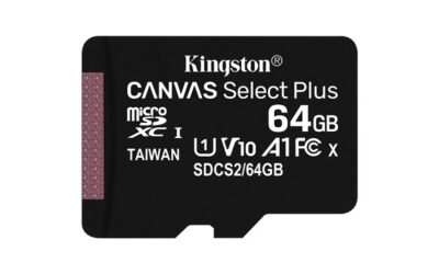 KINGSTON Memory Card MicroSD SDCS2/64GBSP, Class 10,no SD Adapter