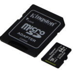 KINGSTON Memory Card MicroSD Canvas Select Plus SDCS2/64GB, Class 10, SD Adapter - Image 2