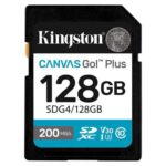 KINGSTON Memory Card SD Canvas Go Plus SDG4/128GB Class 10