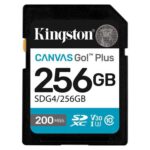 KINGSTON Memory Card SD Canvas Go Plus SDG4/256GB Class 10