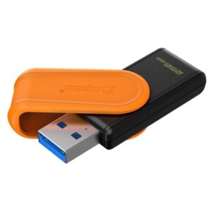 KINGSTON USB Stick DataTraveler Exodia S  DTXS/256GB , USB 3.2, Black and Orange