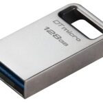 KINGSTON USB Stick Data Traveler Micro DTMC3G2/128GB, USB 3.2 Silver