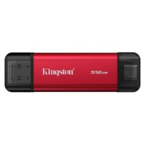 KINGSTON EXTERNAL DUAL PORTABLE SSD SPSD/512GB USB-C/A 3.2 Gen 2 512GB