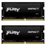 KINGSTON Memory KF432S20IBK2/64 ,FURY Impact DDR4 SODIMM, 3200MT/s,  KIT OF 2  2X32GB - Image 2