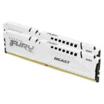 KINGSTON Memory KF552C36BWEK2-32 FURY Beast WHITE DDR5, 5200MT/s, 32GB KIT OF 2 - Image 2