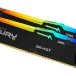 KINGSTON Memory  KF560C30BBAK2-32 FURY Beast Black RGB DDR5, 6000MT/s, 32GB KIT OF 2 - Image 2