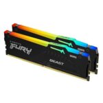 KINGSTON Memory  KF560C36BBE2AK2-32 FURY Beast Black RGB DDR5, 6000MT/s, 32GB KIT OF 2 EXPO - Image 2