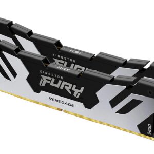 KINGSTON Memory KF564C32RSK2-32 FURY Renegade Silver DDR5, 6400MT/s, 32GB KIT OF 2